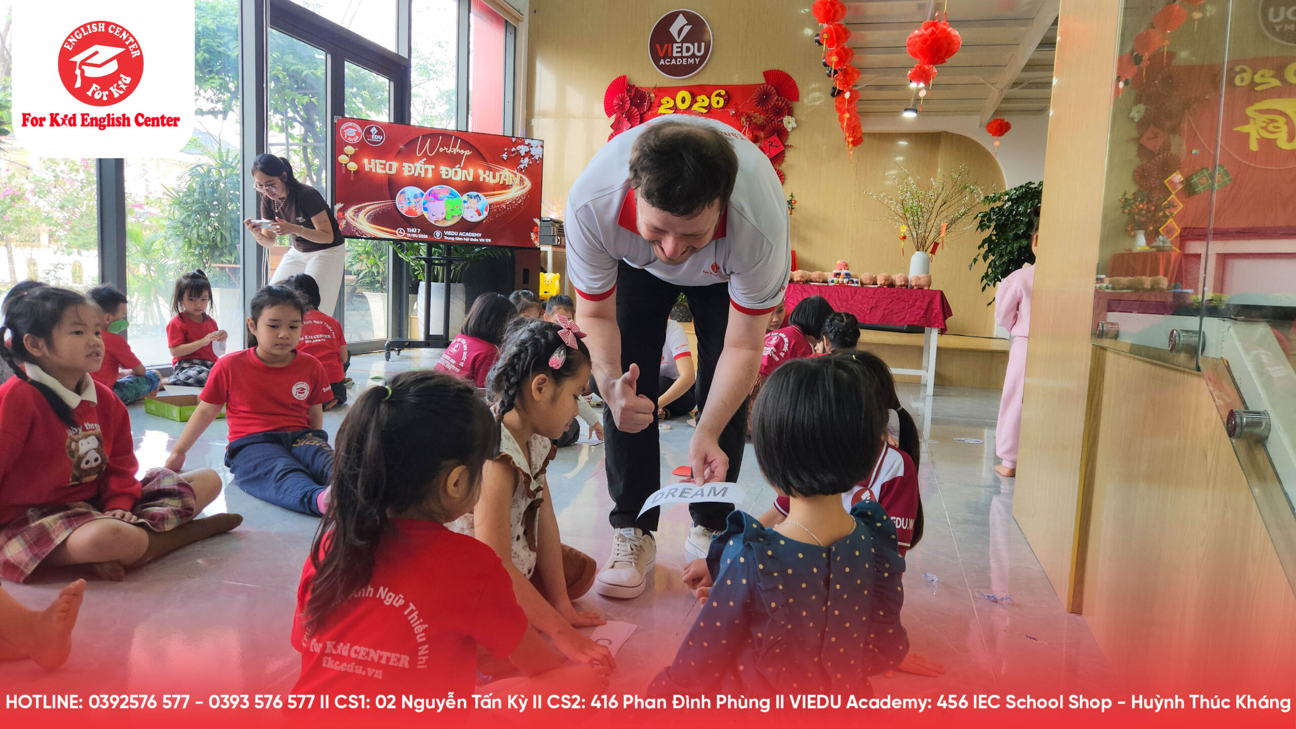 For Kid dạy tiếng anh thông qua hoạt động thực tế