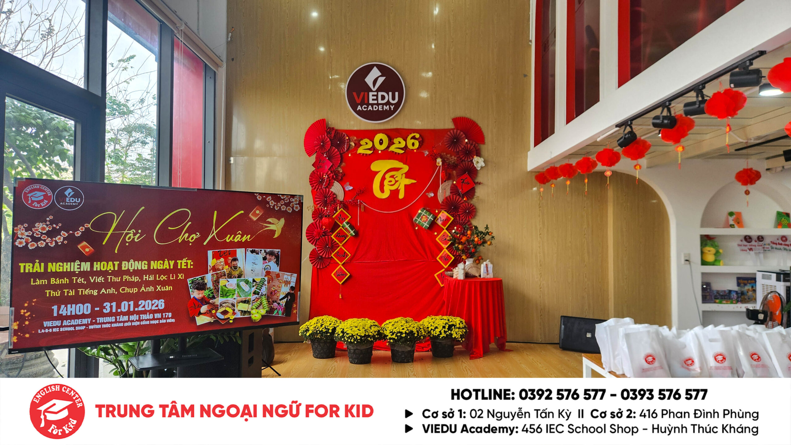 Workshop Hội Chợ Xuân tại For Kid